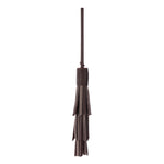 The Sak Cypress Tassel Dangle - Leather - Mushroom