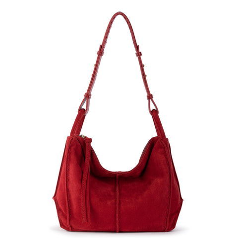 The Sak Los Feliz Hobo - Leather - Scarlet Suede