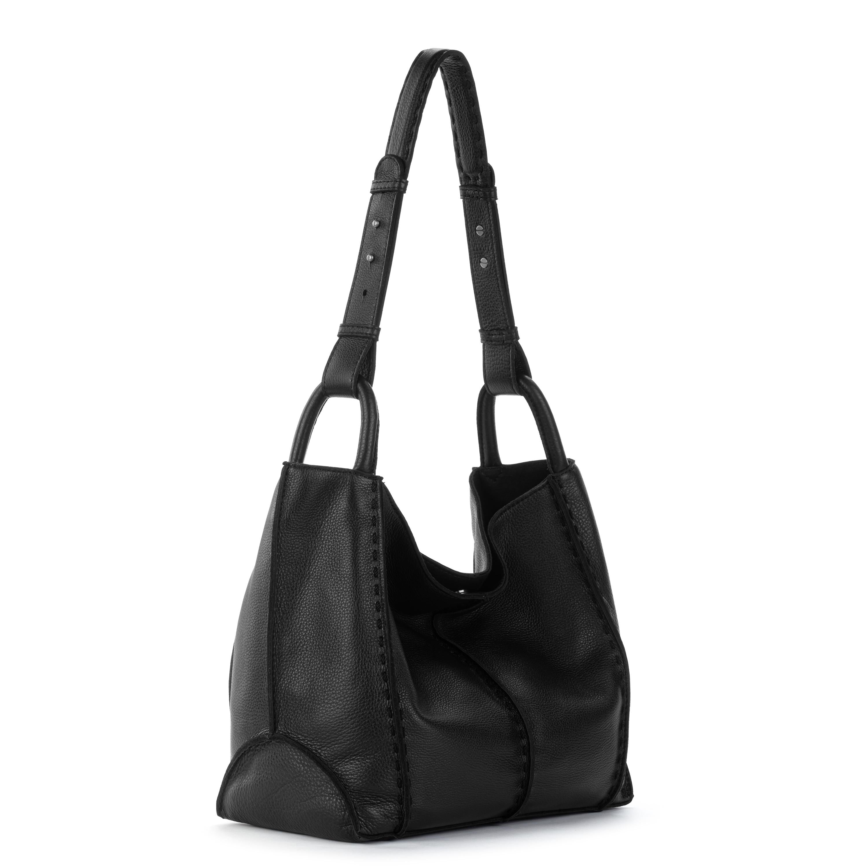 The Sak Los Feliz Medium Tote - Leather - Black