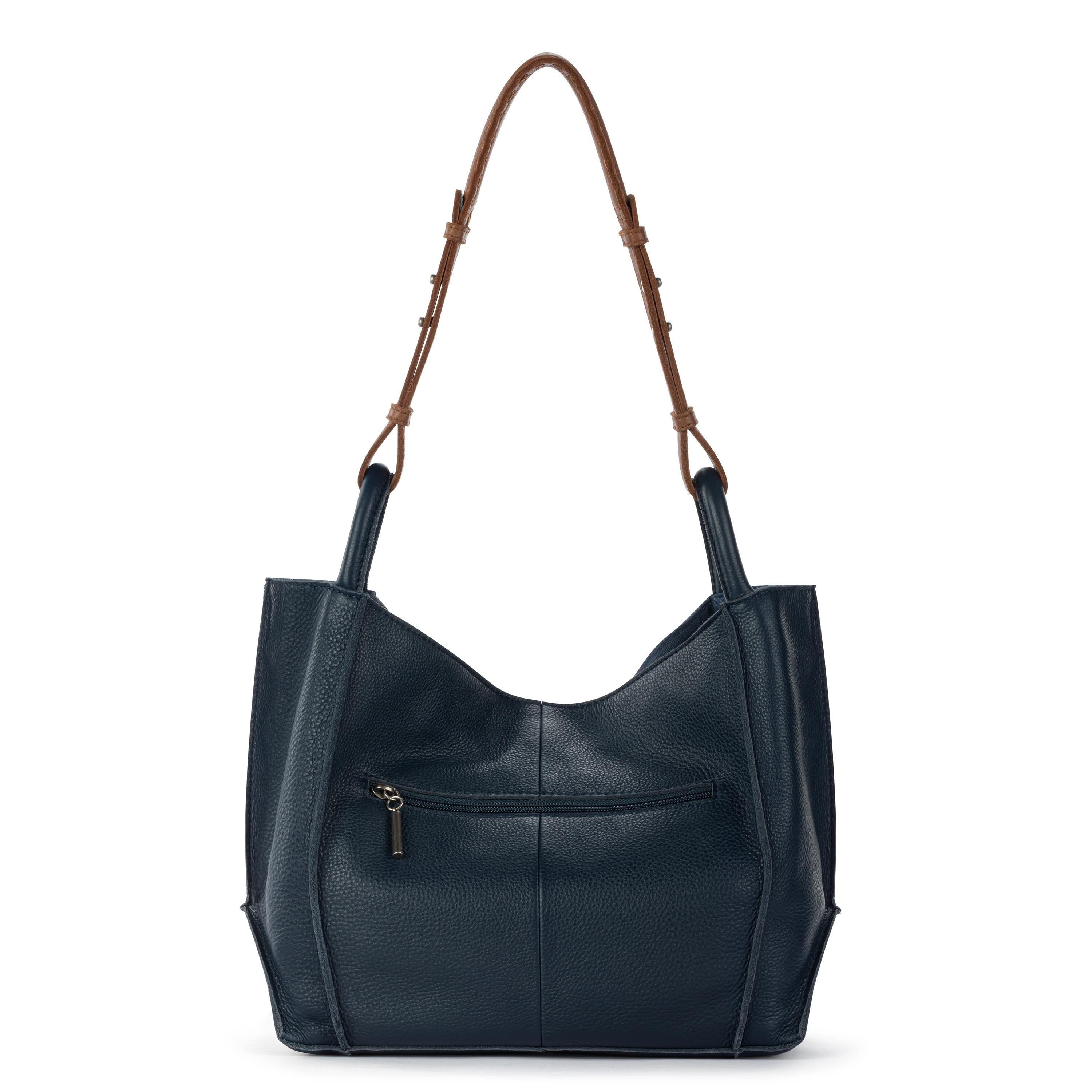 The Sak Los Feliz Medium Tote - Leather - Indigo
