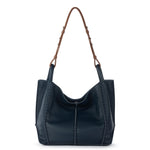 The Sak Los Feliz Medium Tote - Leather - Indigo