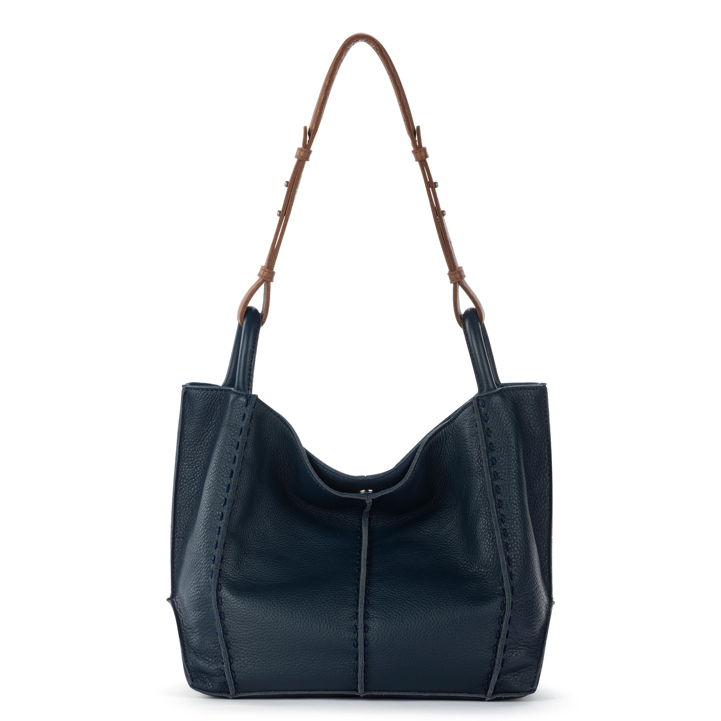 The Sak Los Feliz Medium Tote - Leather - Indigo