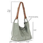 The Sak Los Feliz Medium Tote - Leather - Meadow