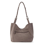 The Sak Los Feliz Medium Tote - Leather - Mushroom Suede