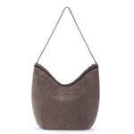 The Sak Sequoia Hobo - Leather - Mushroom Suede Blanket Stitch