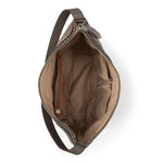 The Sak Sequoia Hobo - Leather - Mushroom Suede Blanket Stitch