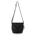 Sakroots Arcadia Flap Crossbody - Vegan Leather - Black