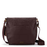 Sakroots Arcadia Flap Crossbody - Vegan Leather - Mahogany