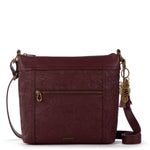 Sakroots Arcadia Crossbody - Vegan Leather - Black Cherry