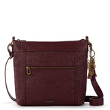 Sakroots Arcadia Crossbody - Vegan Leather - Black Cherry