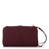 Sakroots Arcadia Smartphone Wallet - Vegan Leather - Black Cherry