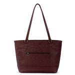 Sakroots Arcadia Metro Tote - Vegan Leather - Black Cherry