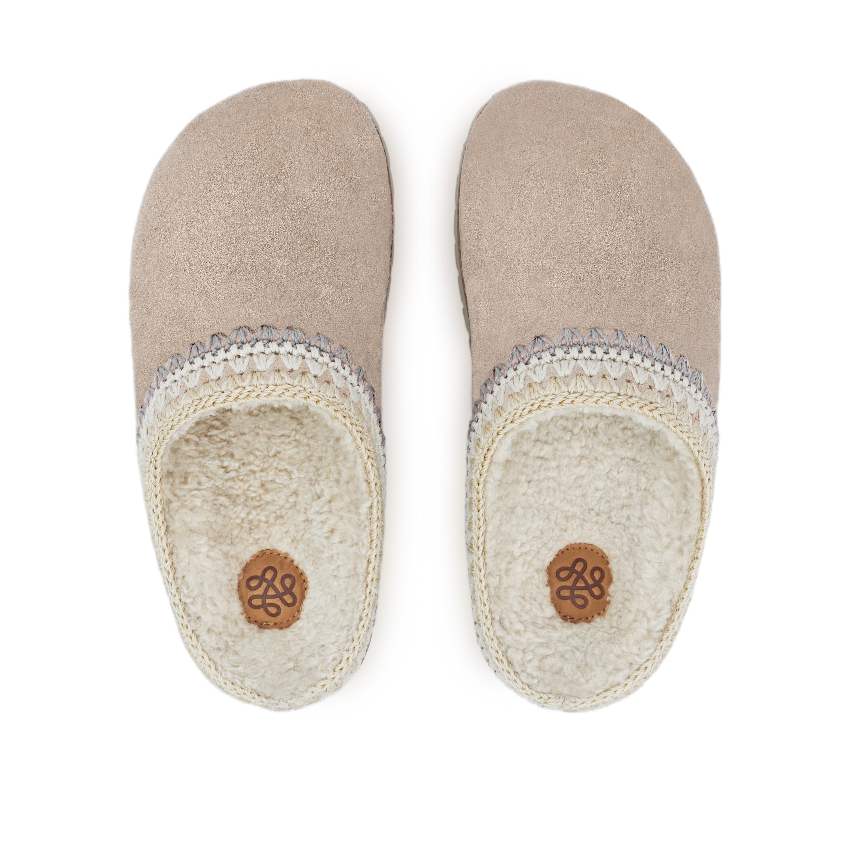 The Sak Bolinas Everyday Clog - Leather - Sand Shearling