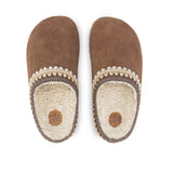 The Sak Bolinas Everyday Clog - Leather - Tobacco Shearling