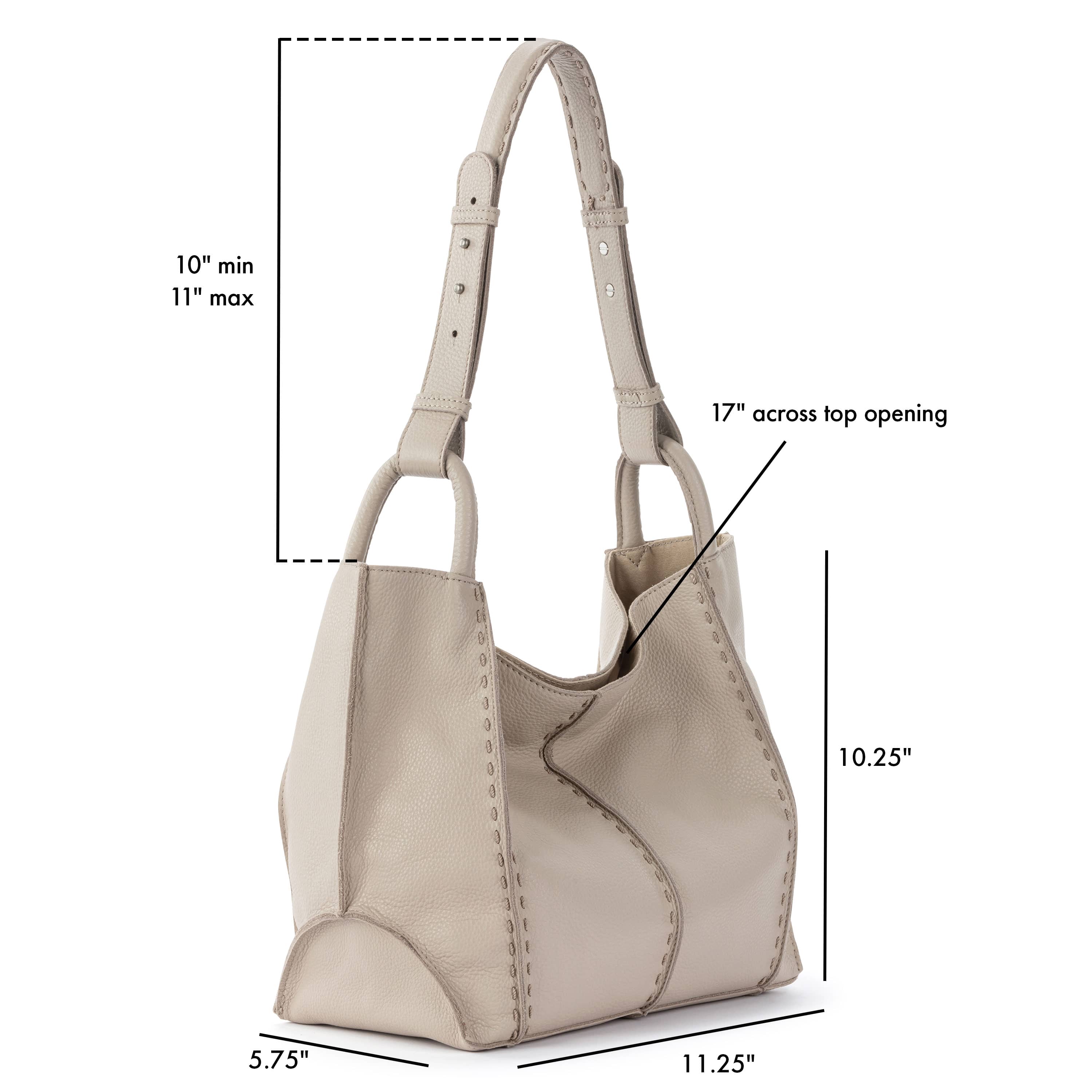 The Sak Los Feliz Medium Tote - Leather - Sand