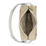 The Sak Los Feliz Slouchy Hobo - Hand Crochet - Natural Multi Flowers