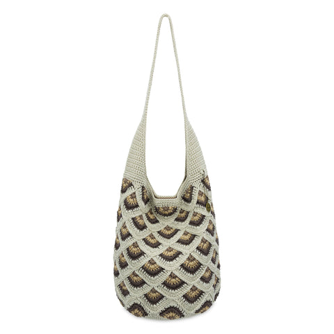 The Sak 120 Original Hobo - Hand Crochet - Natural Mermaid