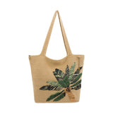 The Sak Crafted Classic Large Carryall - Hand Crochet - Palm Tree