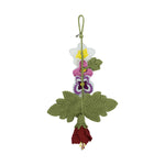 The Sak Yarnicharmz The Mega Dangle - Hand Crochet - Multi Flower