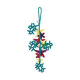 The Sak Yarnicharmz The Mega Dangle - Hand Crochet - Ocean