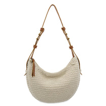 The Sak Tess Shoulder Bag - Hand Crochet - Ecru