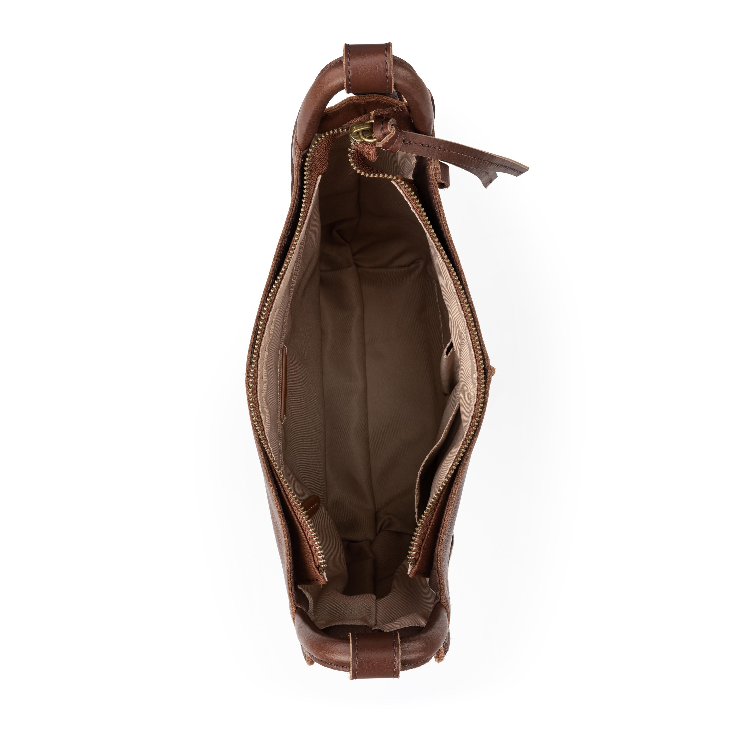 The Sak Los Feliz Slouchy Crossbody - Leather - Whiskey