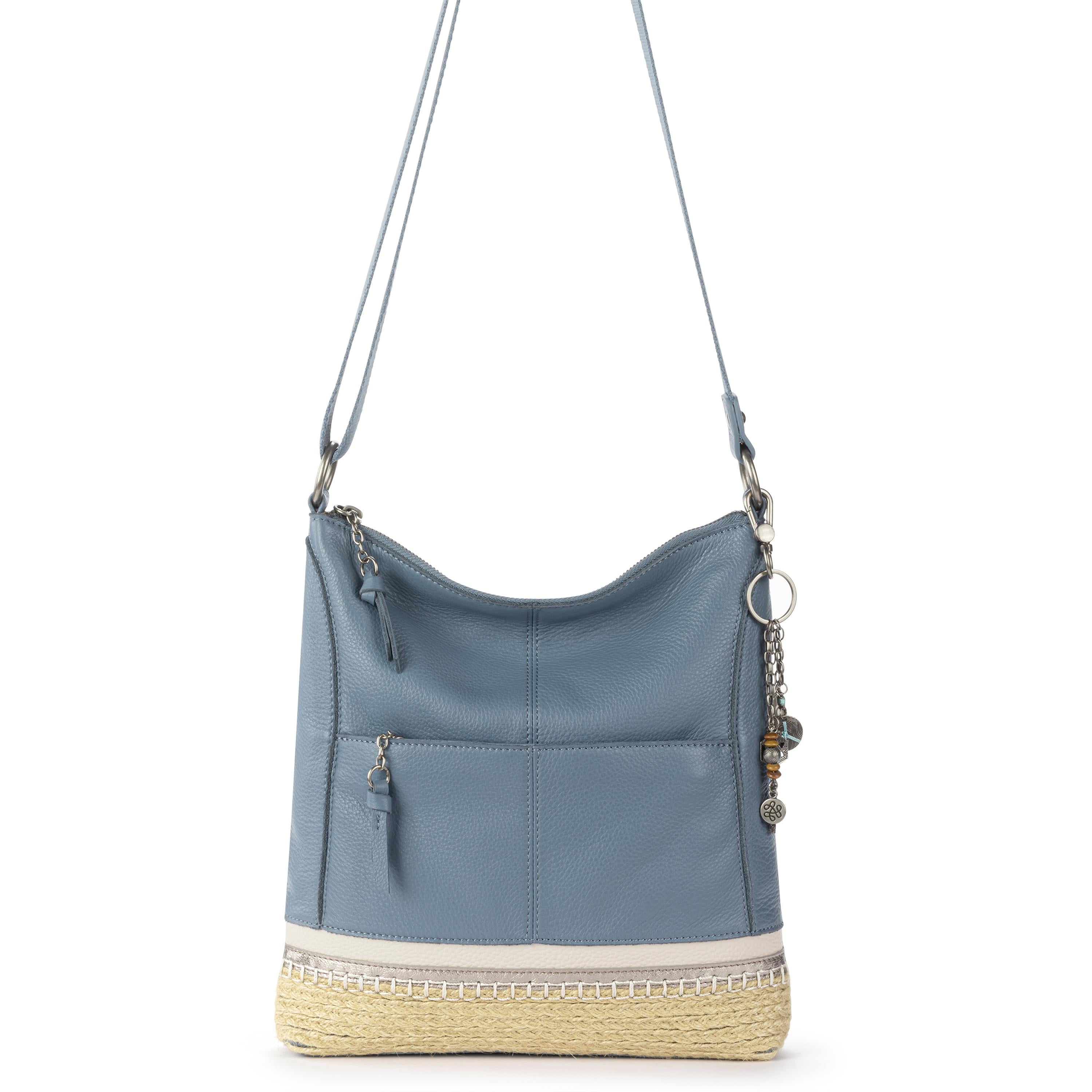 The Sak Lucia Leather Adjustable Crossbody - Leather - Maritime Espadrille