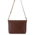 The Sak Melrose Leather Soft Crossbody - Leather - Whiskey