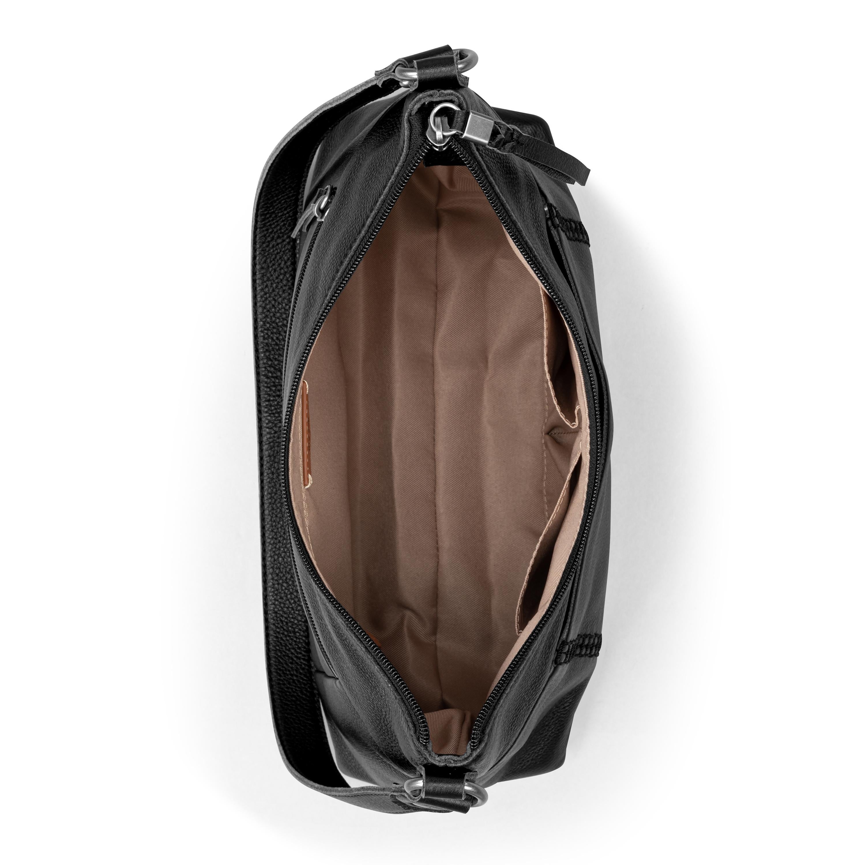 The Sak Melrose Leather Soft Shoulder Bag - Leather - Black