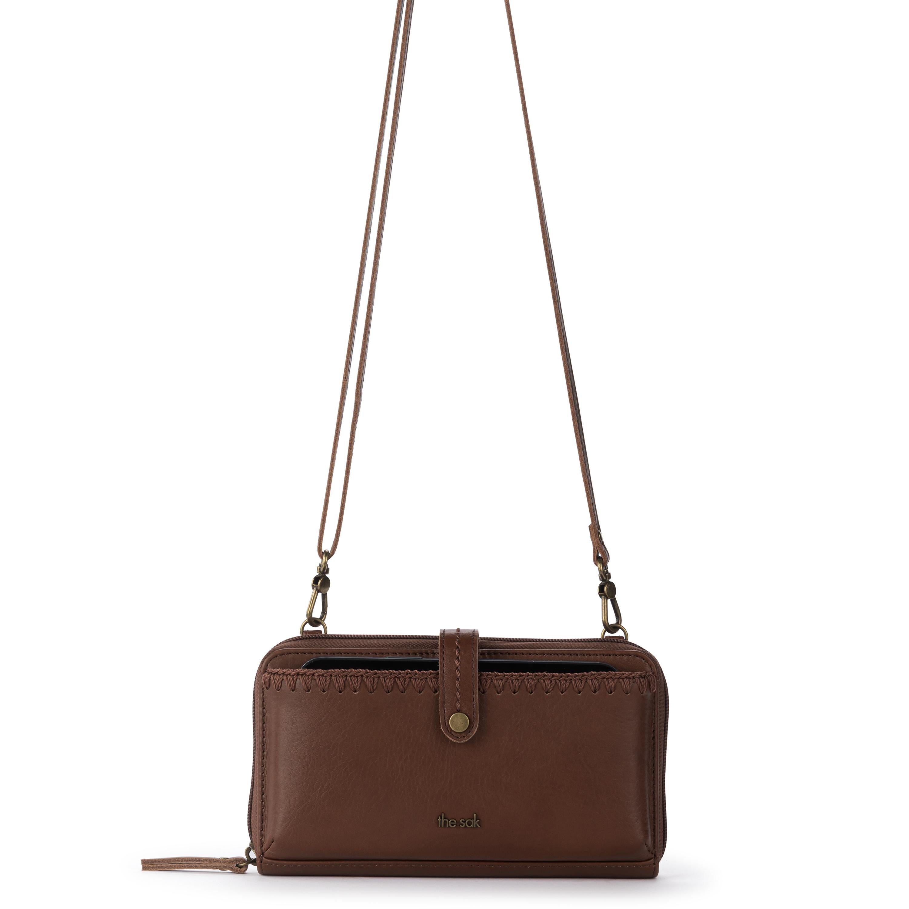 The Sak Iris Large Smtph Xbody - Leather - Whiskey