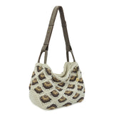 The Sak Los Feliz Hobo - Hand Crochet - Natural Mermaid