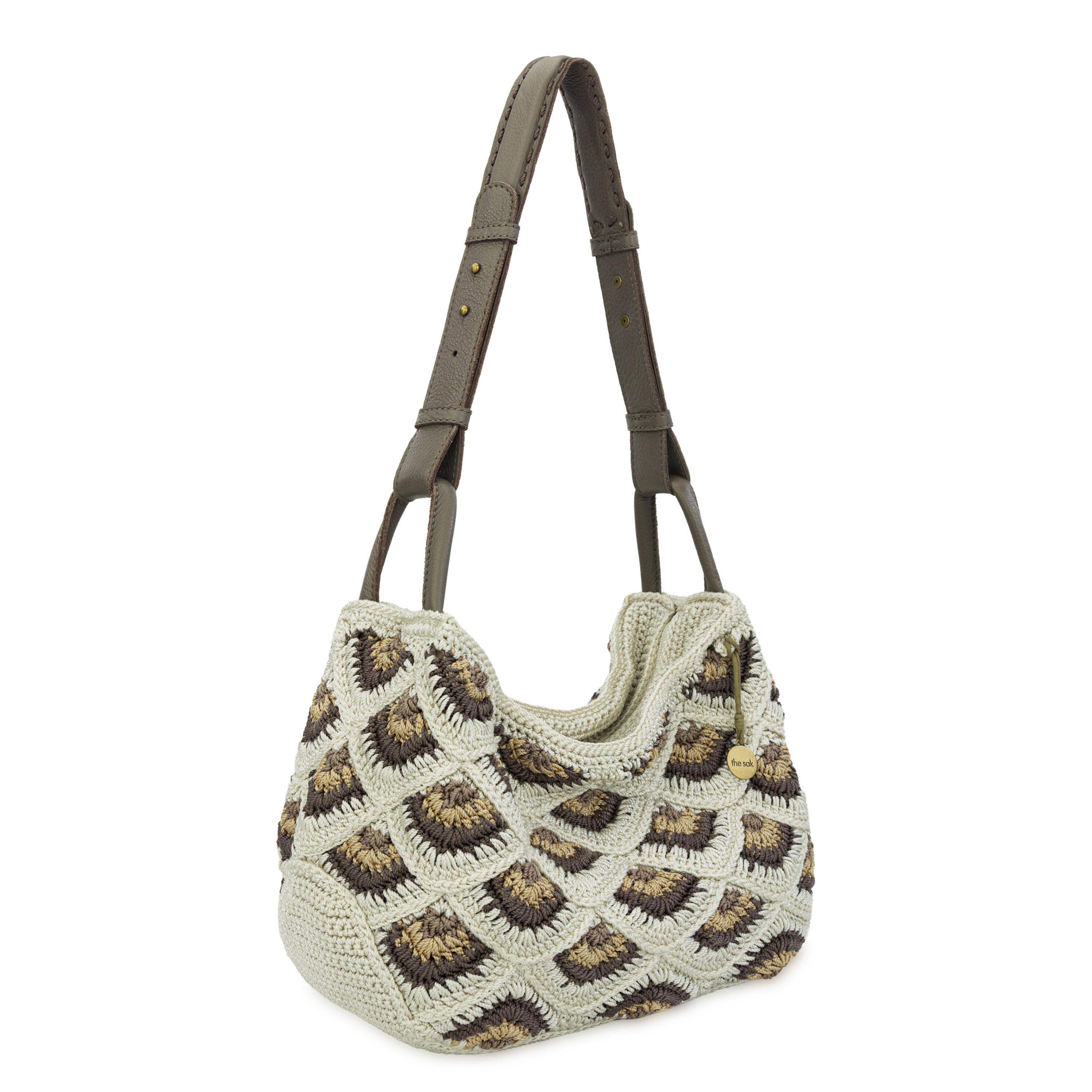 The Sak Los Feliz Hobo - Hand Crochet - Natural Mermaid