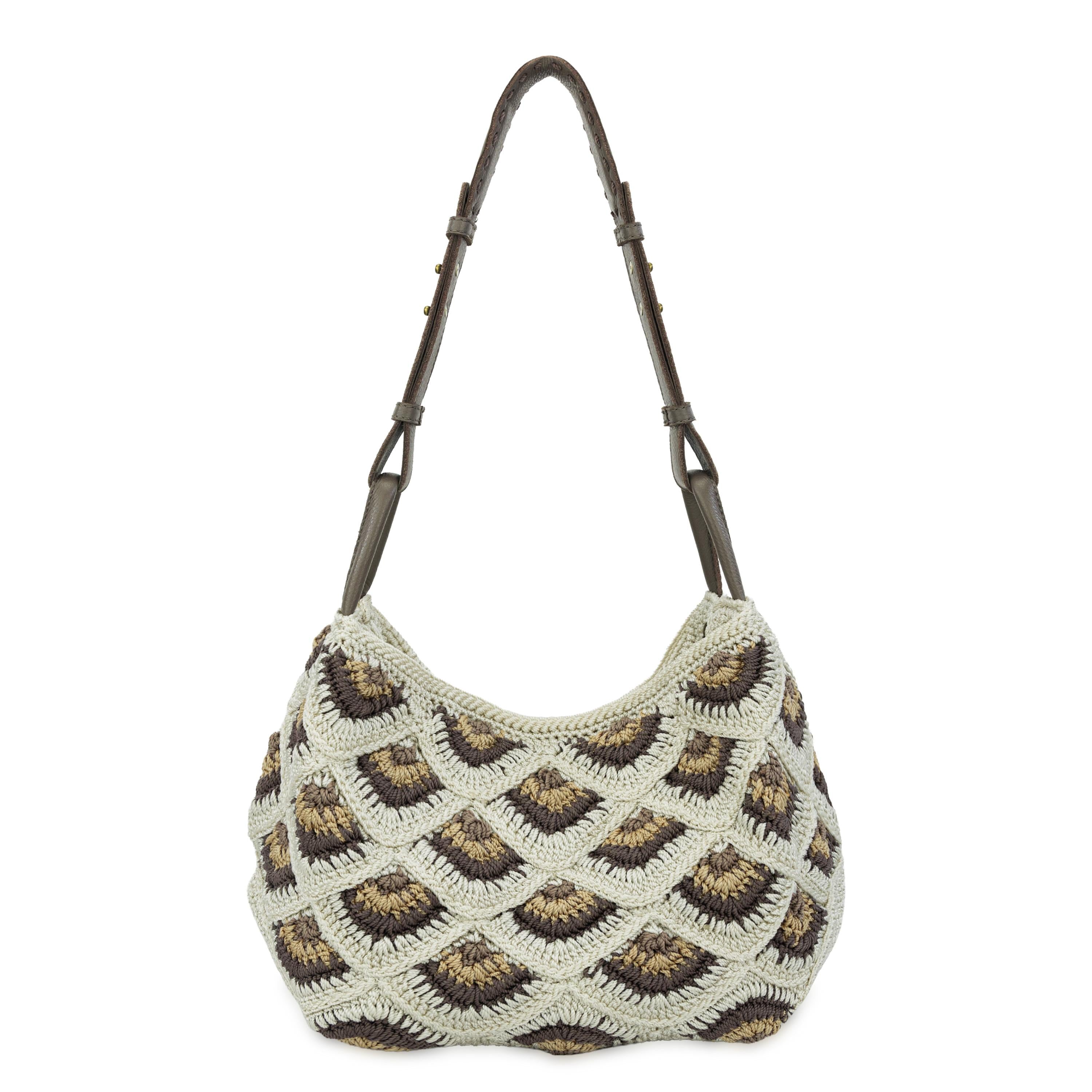 The Sak Los Feliz Hobo - Hand Crochet - Natural Mermaid