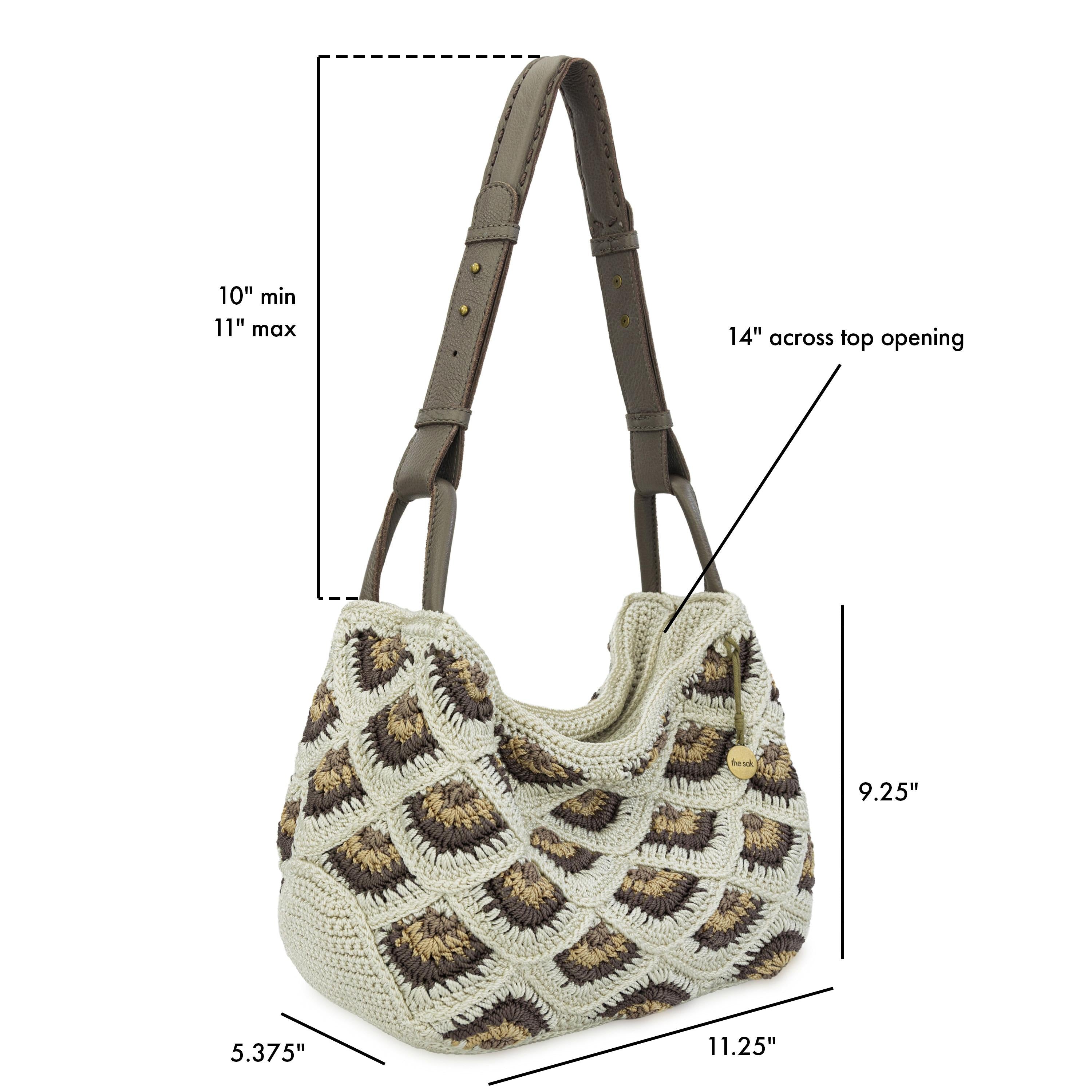 The Sak Los Feliz Hobo - Hand Crochet - Natural Mermaid