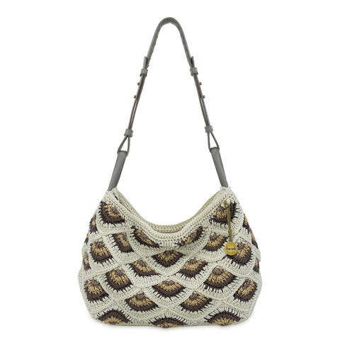 The Sak Los Feliz Hobo - Hand Crochet - Natural Mermaid