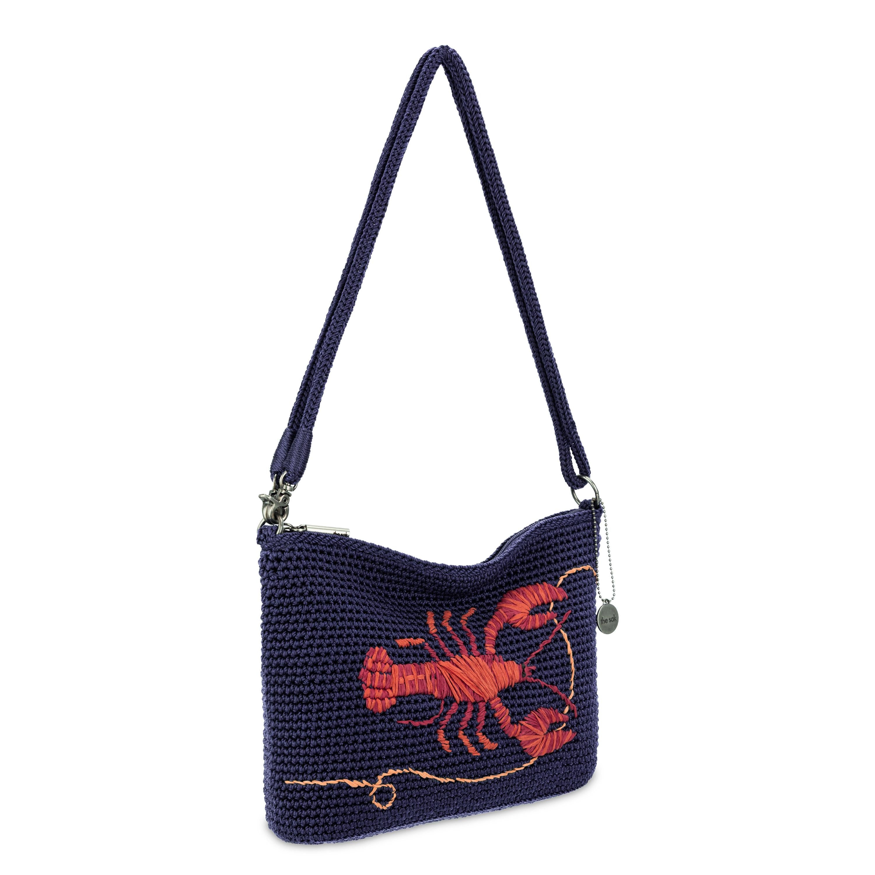 The Sak Lumi Crossbody - Hand Crochet - Lobster