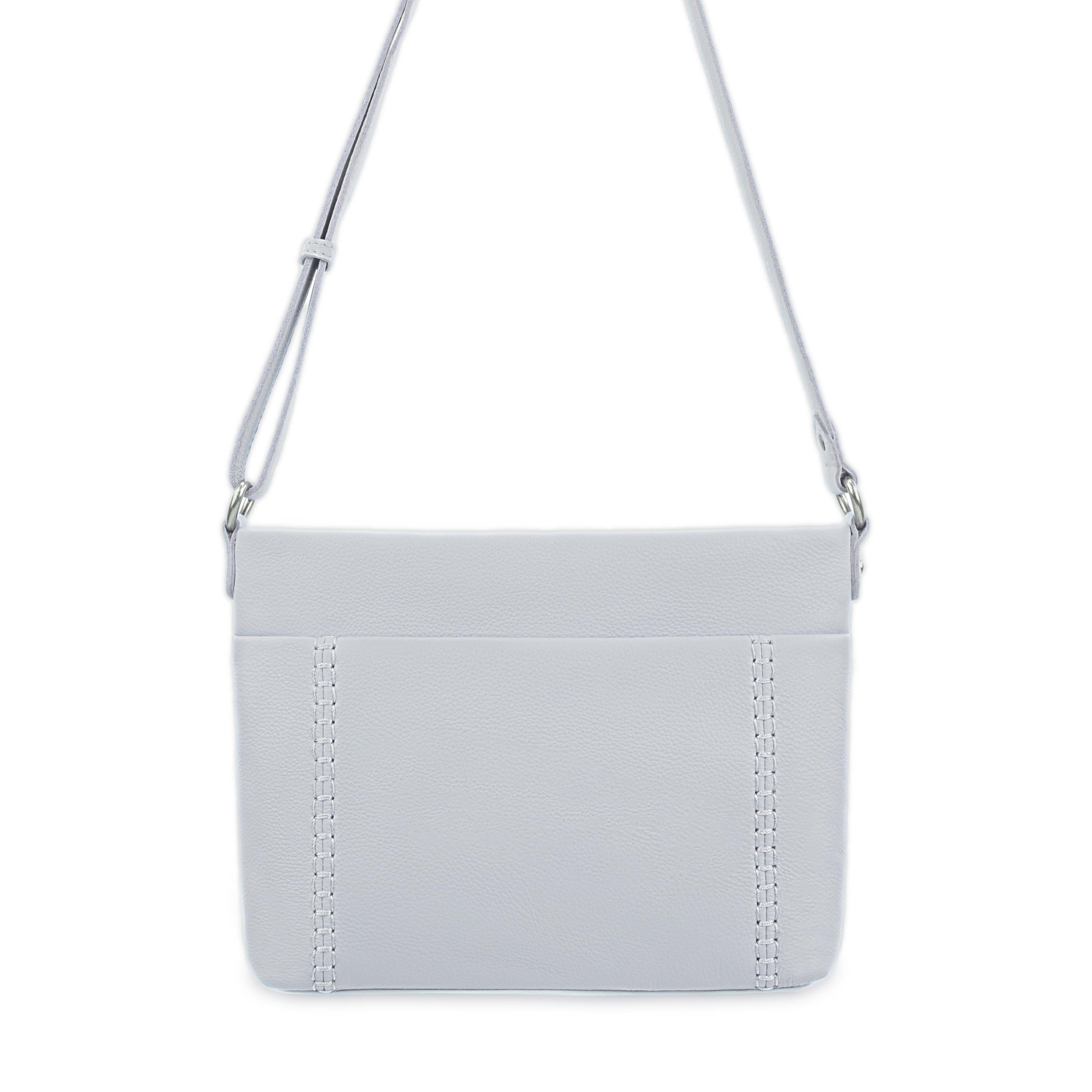 The Sak Melrose Crossbody - Leather - Powder Blue