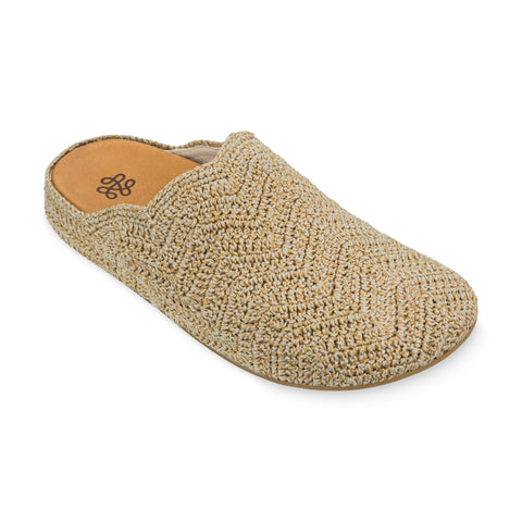 The Sak Bolinas Ripple Clog - Hand Crochet - Bamboo Static Ripple