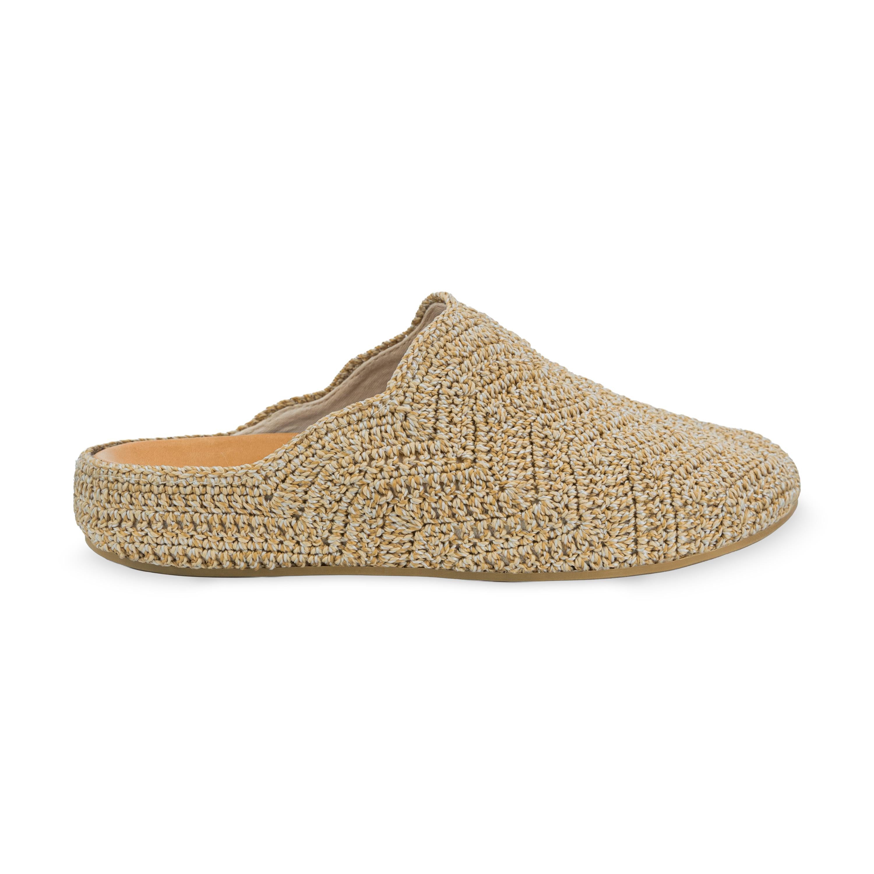 The Sak Bolinas Ripple Clog - Hand Crochet - Bamboo Static Ripple