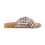 The Sak Penelope Sandal - Leather - Stone Multi Woven