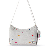 Sakroots Banyan Hobo - EcoTwill - Multi Flower Quilted