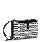 Sakroots Smartphone Wallet - Straw - Black and White Woven