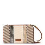Sakroots Smartphone Wallet - Straw - Tobacco Batik Woven