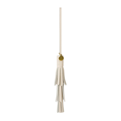 The Sak Cypress Tassel Dangle - Leather - Stone