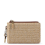 The Sak Encino Essential Wallet - Hand Crochet - Bamboo Static