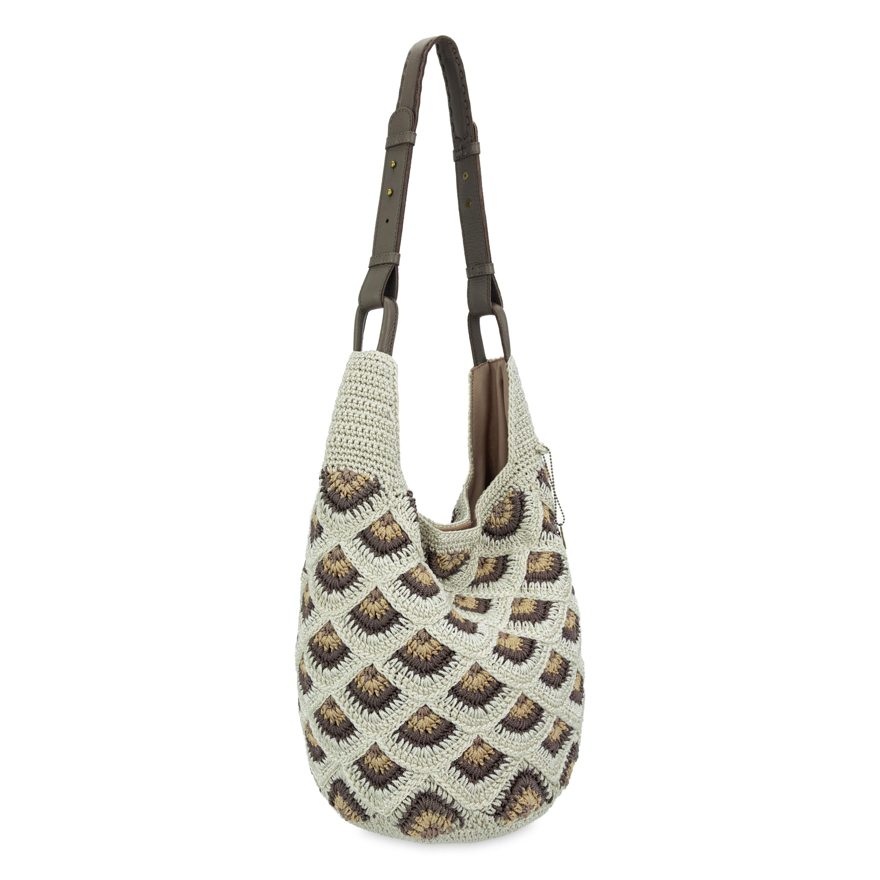 The Sak Los Feliz 120 Hobo - Hand Crochet - Natural Mermaid