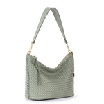 The Sak Juniper Small Hobo - Leather - Meadow Woven
