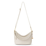 The Sak Juniper Small Hobo - Leather - Stone Woven