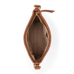 The Sak Melrose Crossbody - Leather - Cognac Woven