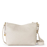 The Sak Melrose Crossbody - Leather - Stone Woven